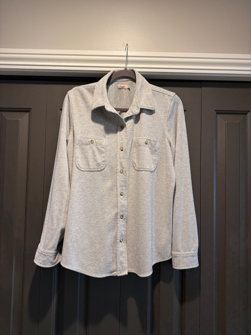 Faherty Legend Flannel Button Down - Medium